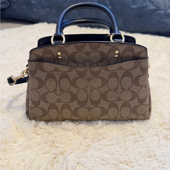 Coach Brown and Black Crossbody Bag - Picture 2 of 4